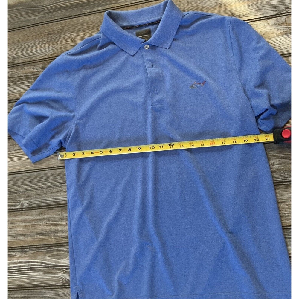 Lot Of 2 Greg Norman Golf Play Dry Polo Shirts Men’s Medium Casual Short Sleeve - Picture 10 of 11